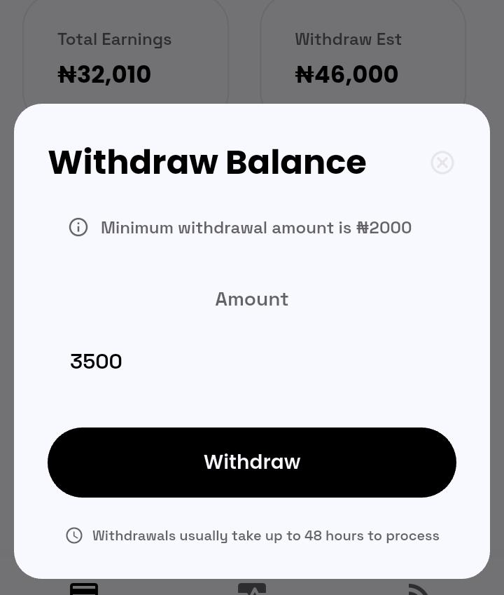 TPredMarket Home Screen